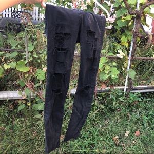 Zara Ripped Skinny Jeans